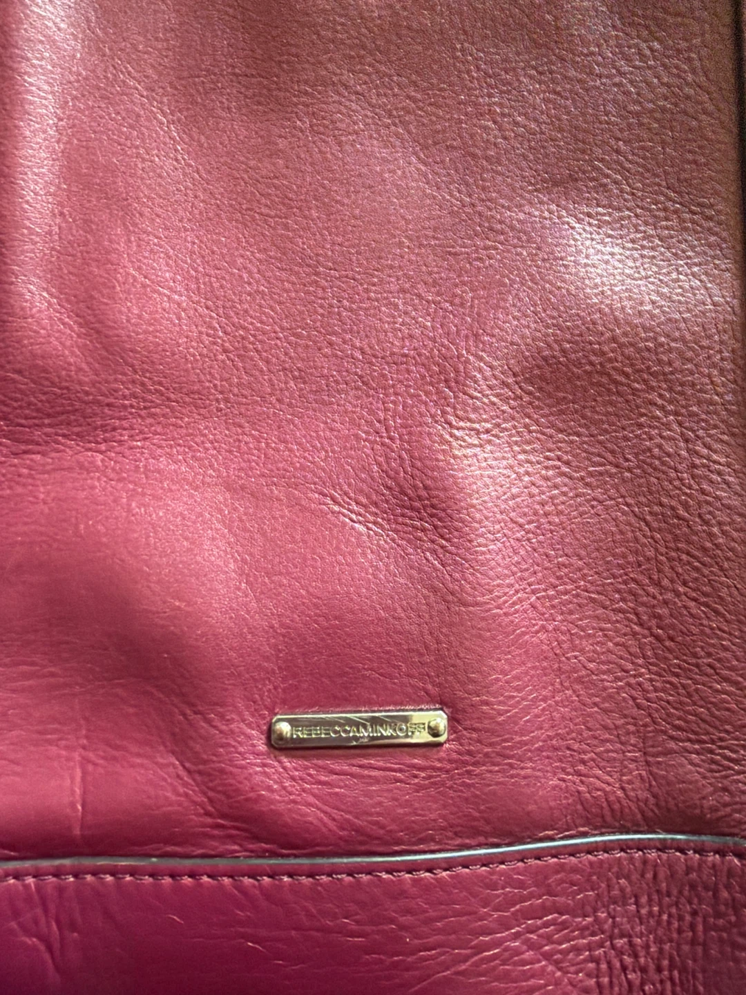 Rebecca Minkoff Magenta Leather Tote Bag - photo 3