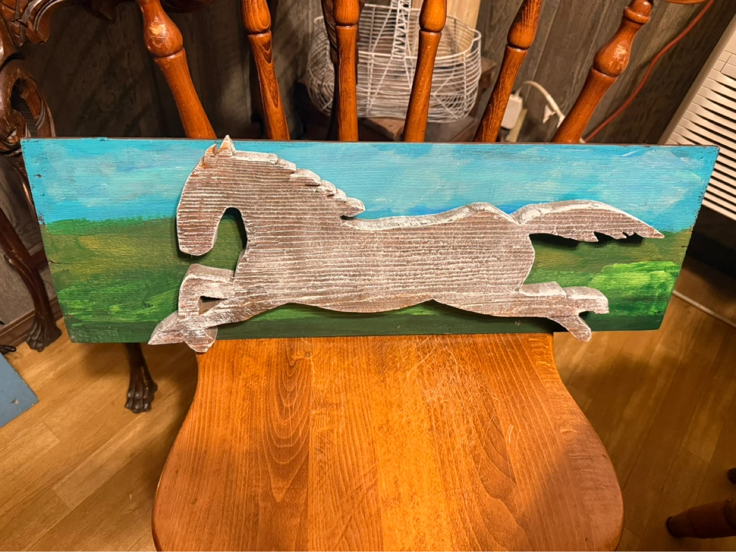 Handmade horse plaque - photo 2