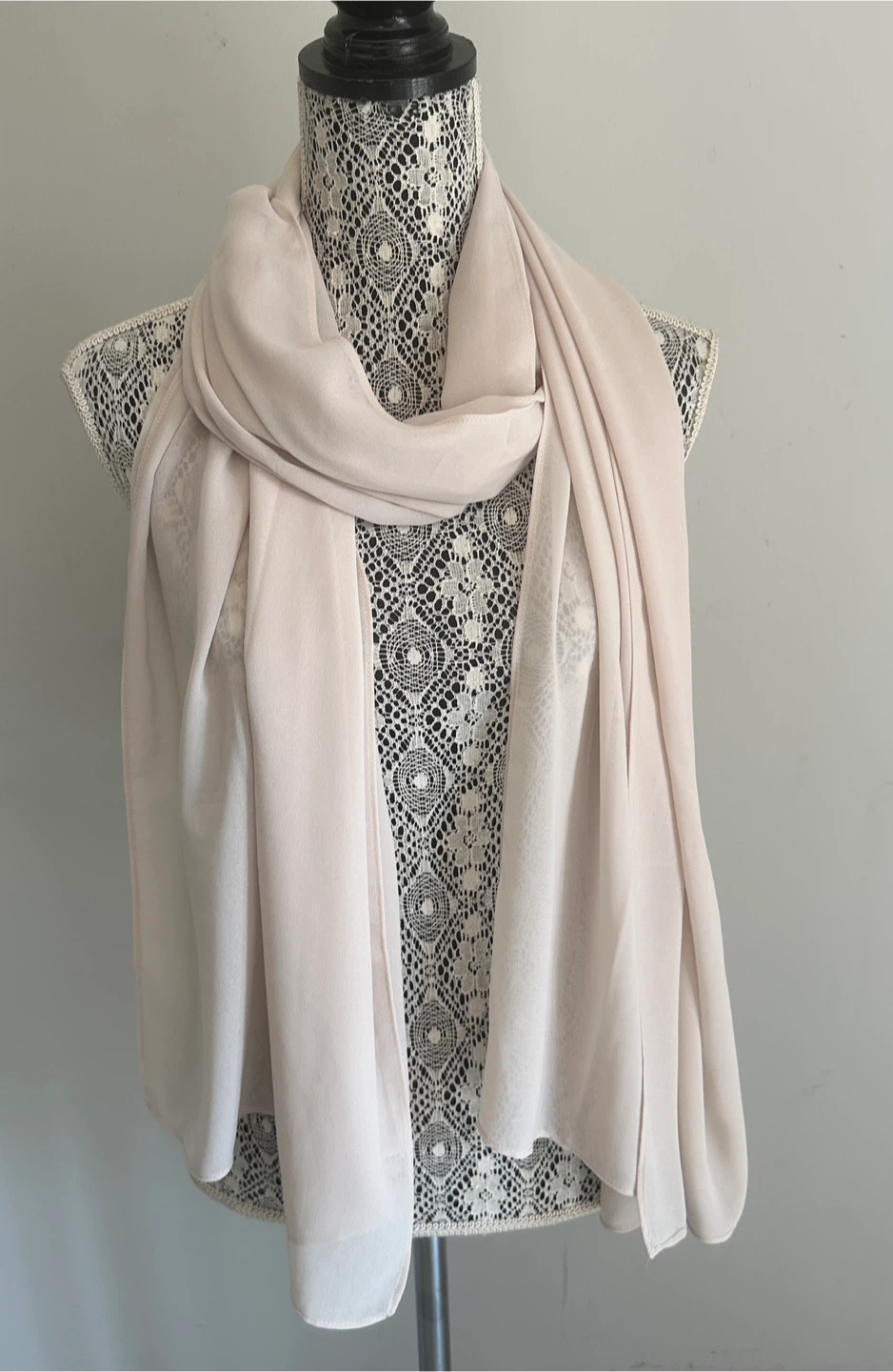 Light Beige Scarf - New - $5