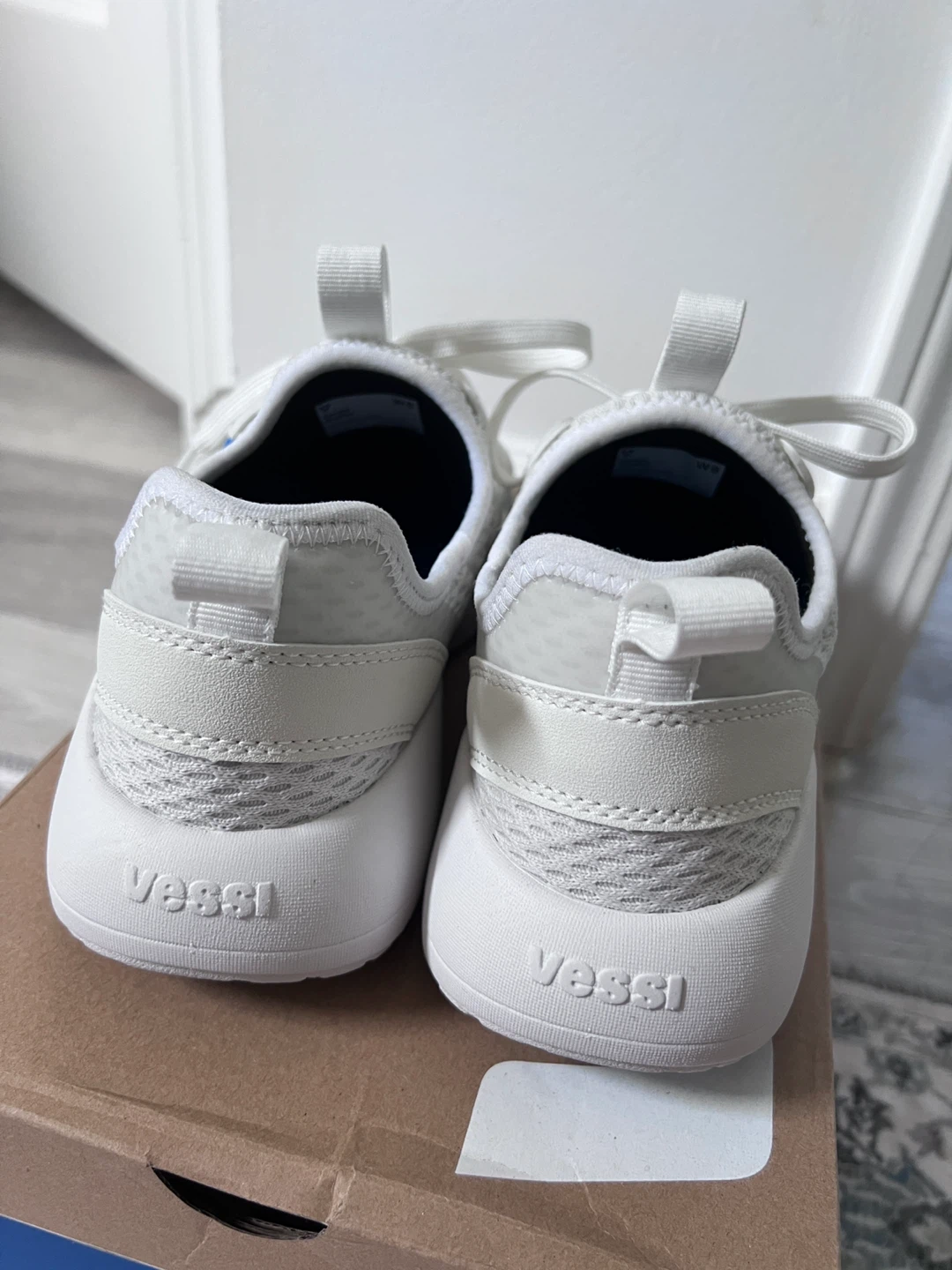 Vessi Pacific Sneaker - Warm White (size 6) - photo 3