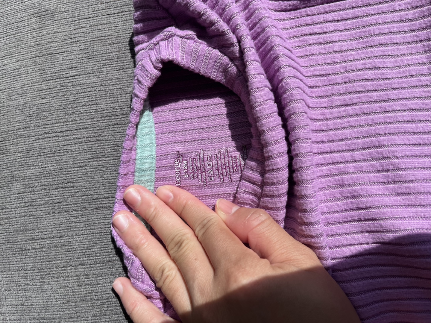 6-12 Month Purple Outfit Set - photo 2