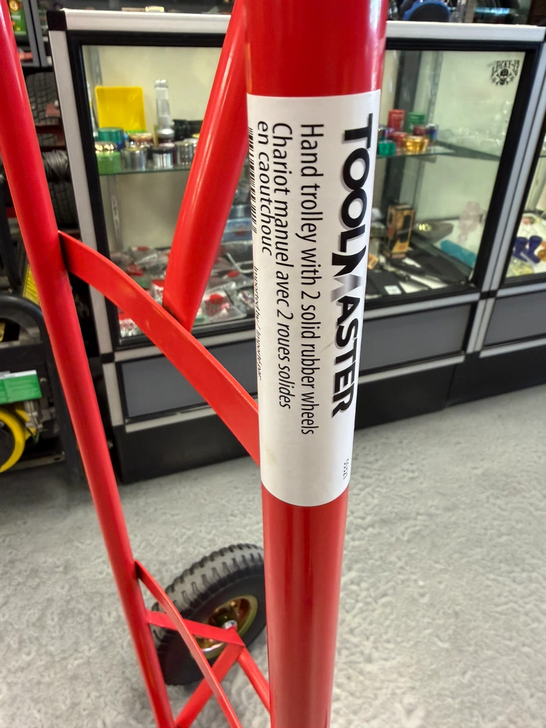 TOOLMASTER Hand Trolley with 2 Solid Rubber Wheels - photo 5