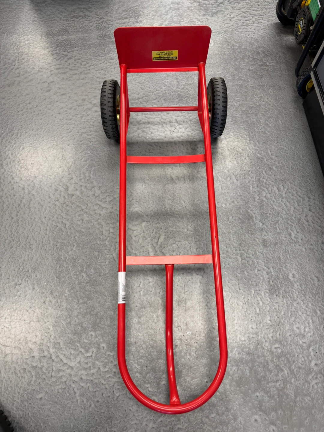 TOOLMASTER Hand Trolley with 2 Solid Rubber Wheels