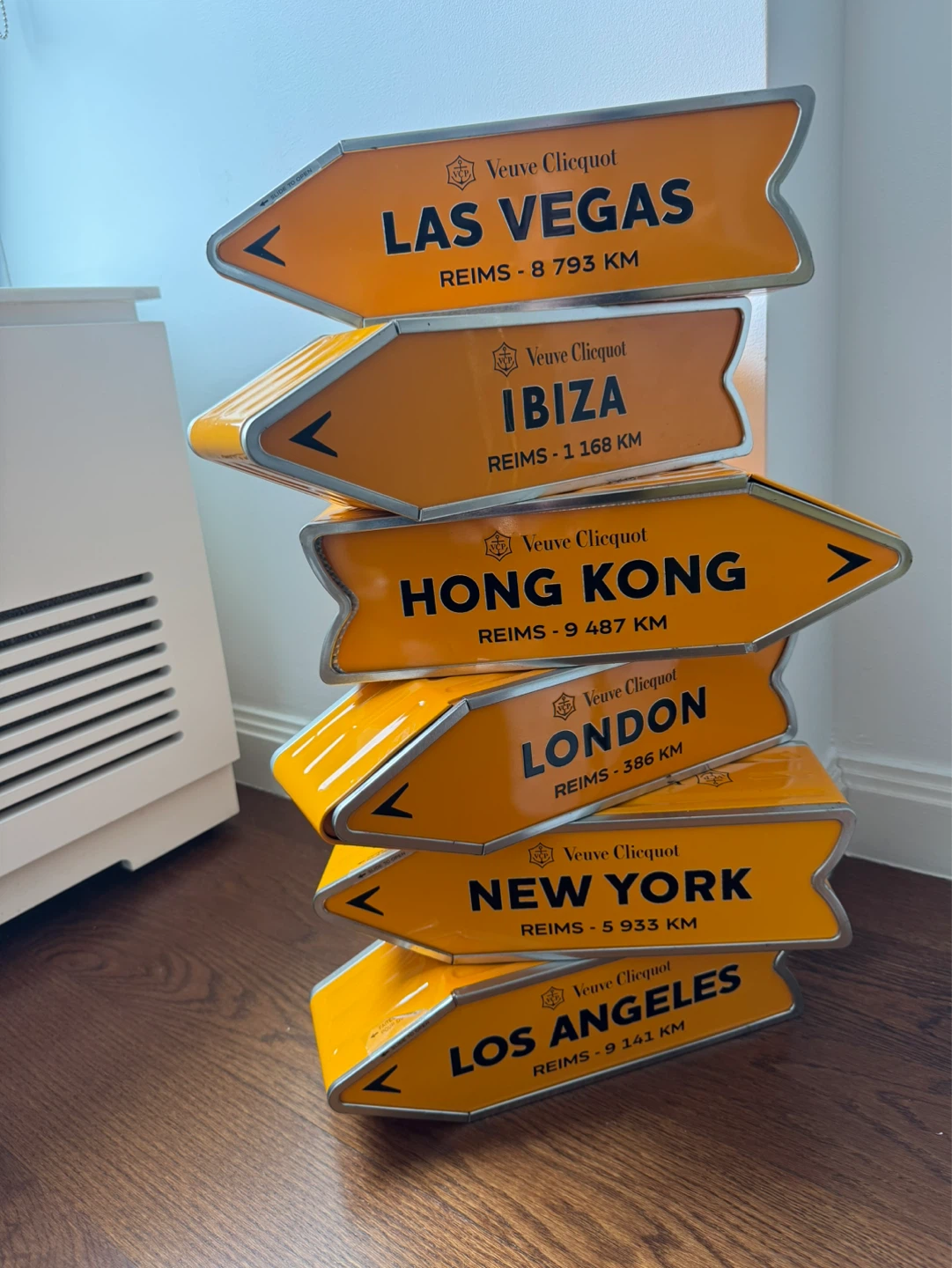 Veuve Clicquot Destination Signpost Display - photo 2