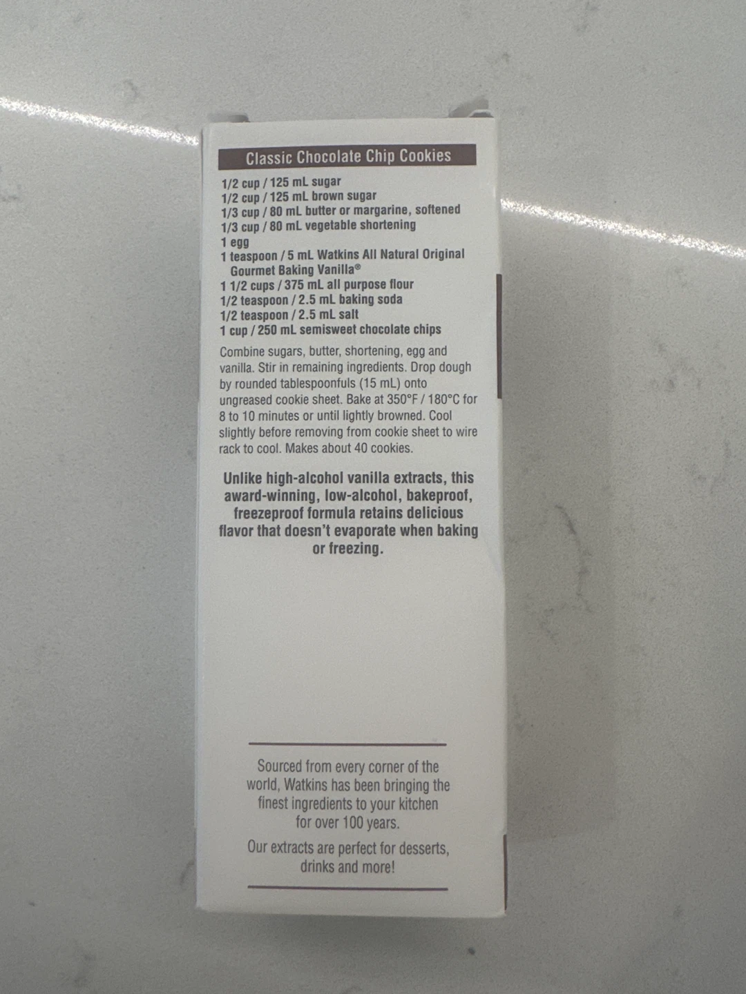 Watkins Original Gourmet Baking Vanilla Extract 2 FL OZ - photo 2