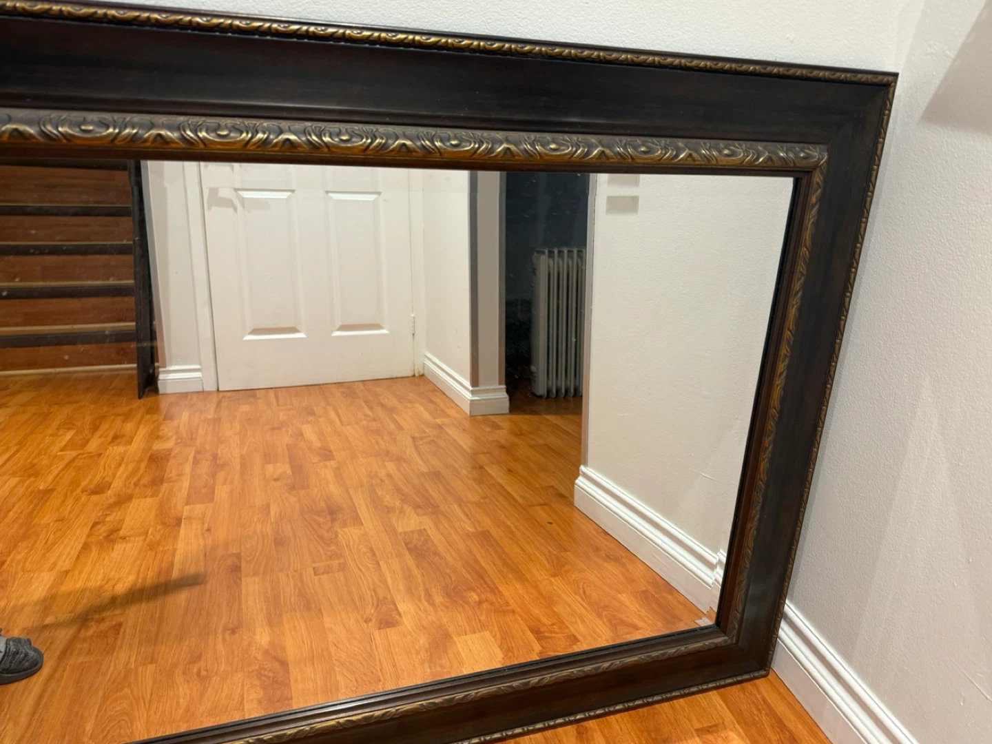 Large Framed Wall Mirror - photo 2