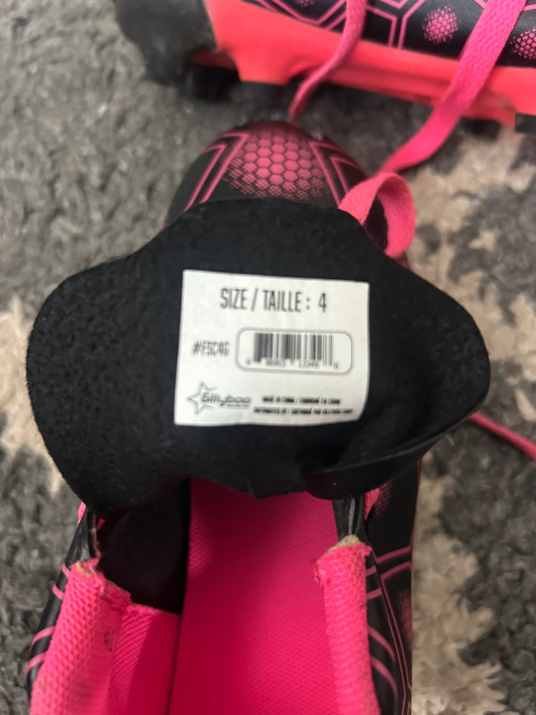 Silly Souls Soccer Cleats Size 4 - photo 2