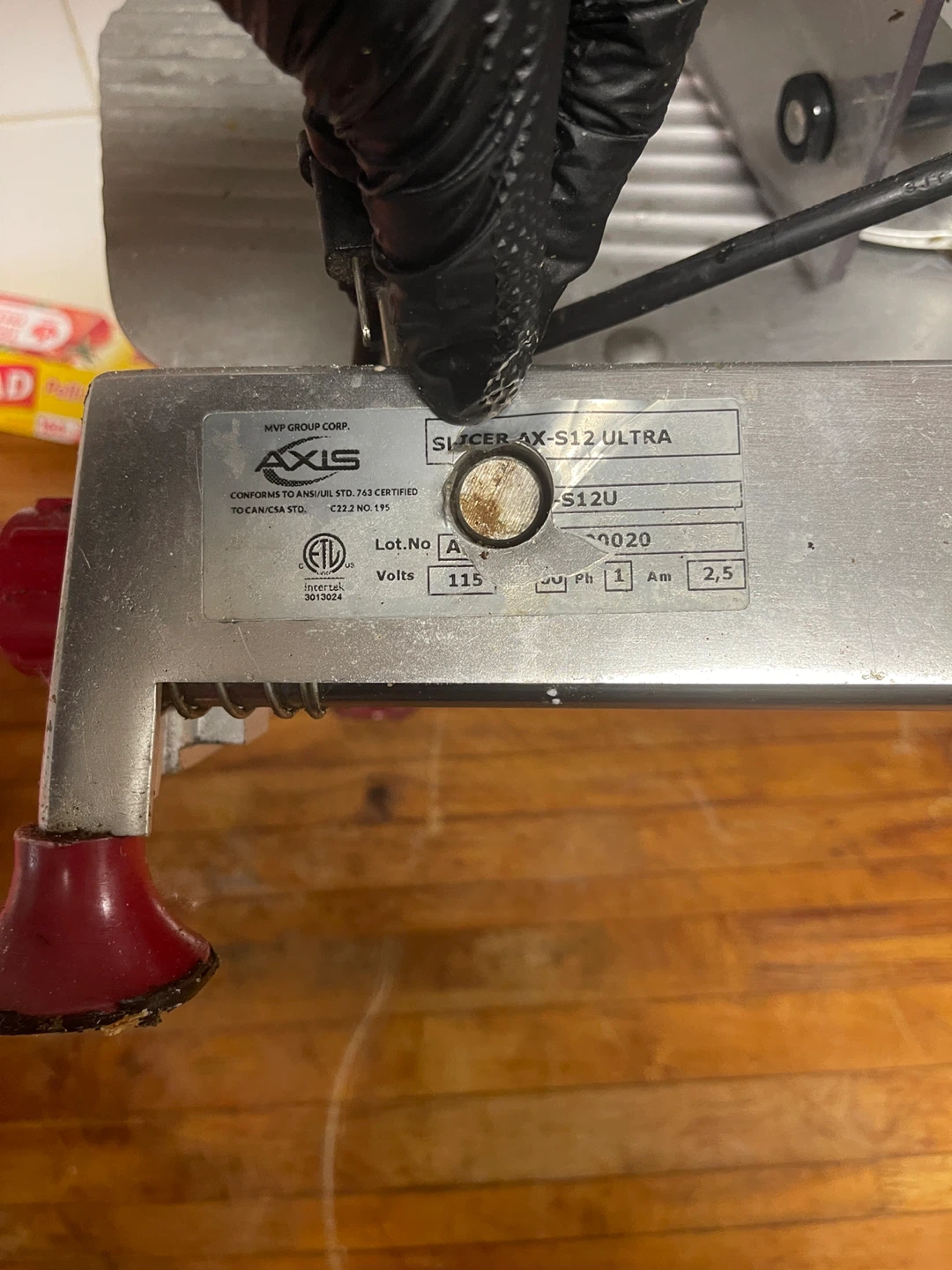 Commercial Meat Slicer – AXIS AX-S12 Ultra - photo 2