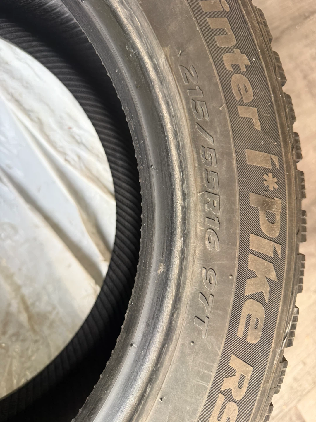 Hankook winter tiers 215/55/16 - photo 4
