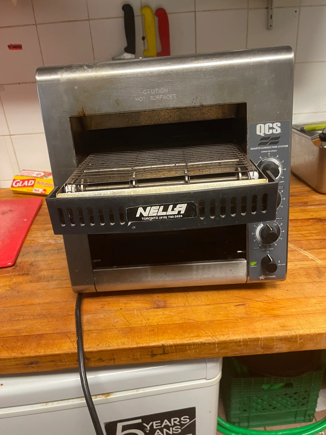 Holman QCS-2-600H Quartz Convection Toaster Oven