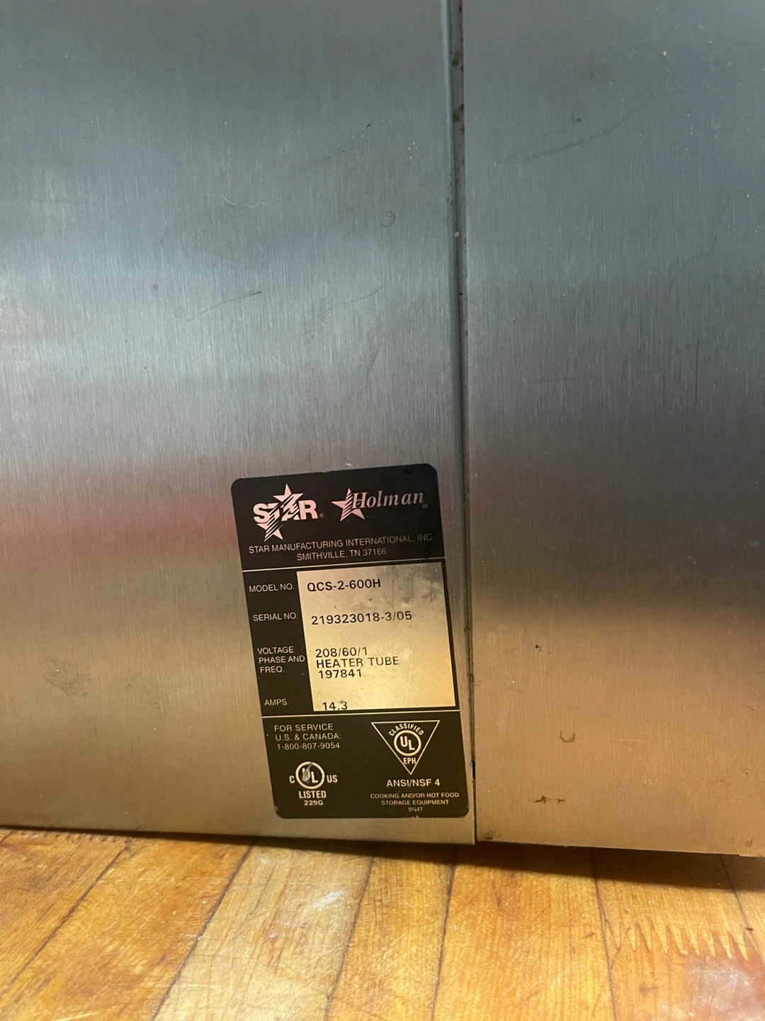 Holman QCS-2-600H Quartz Convection Toaster Oven - photo 2