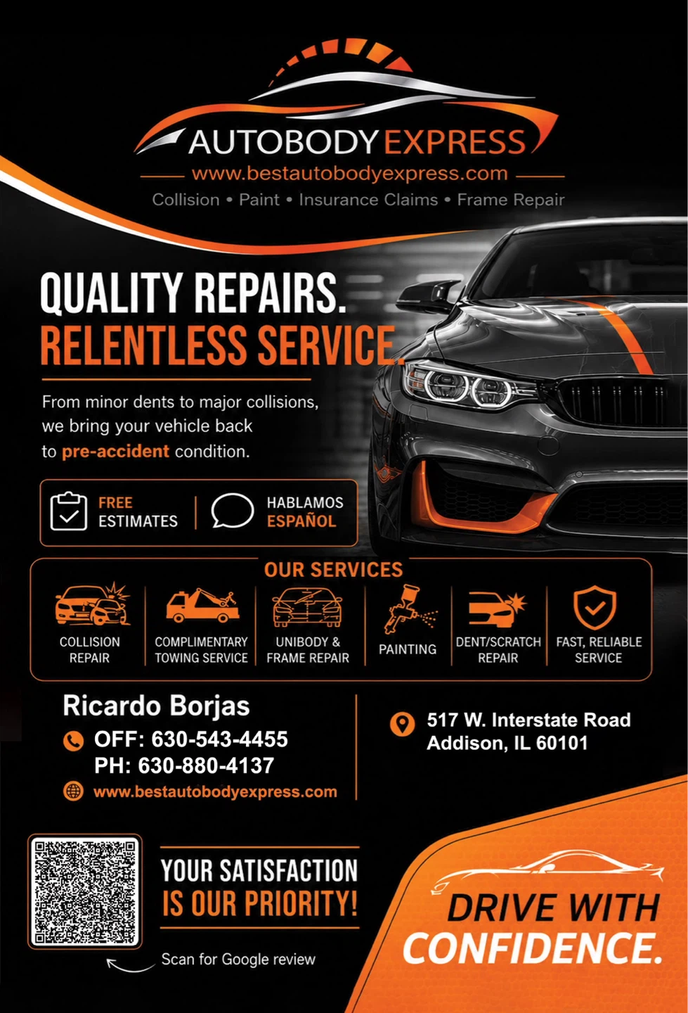 Autobody Express Quality Repairs and Relentless Service