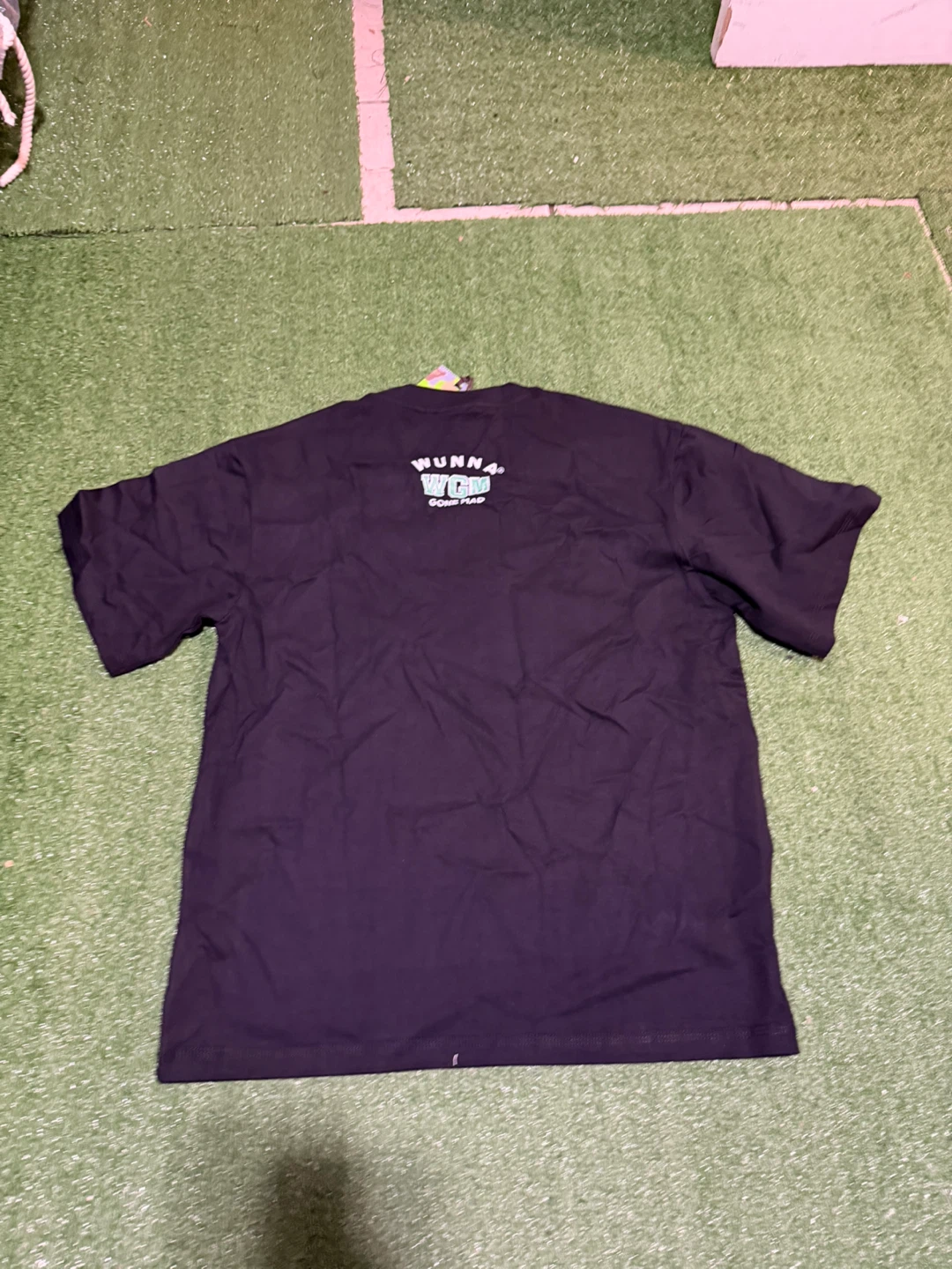 A Bathing Ape BAPE "Wunnva" Graphic Tee - Black - Size L - photo 2