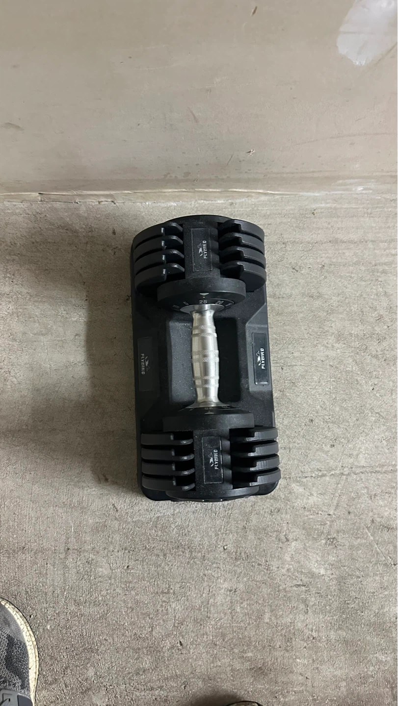 FLYBIRD Adjustable Dumbbell Set (25lb) - photo 2