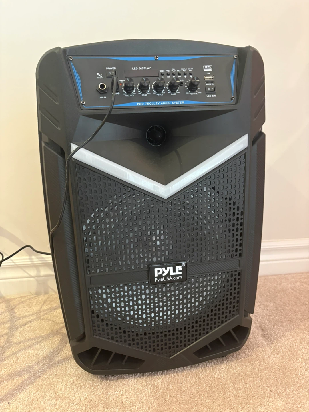 Pyle Pro Trolley Audio System Speaker - photo 2