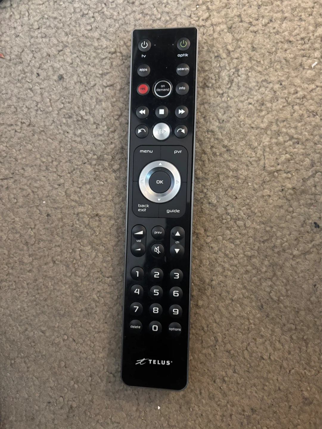 Telus Optik TV Remote
