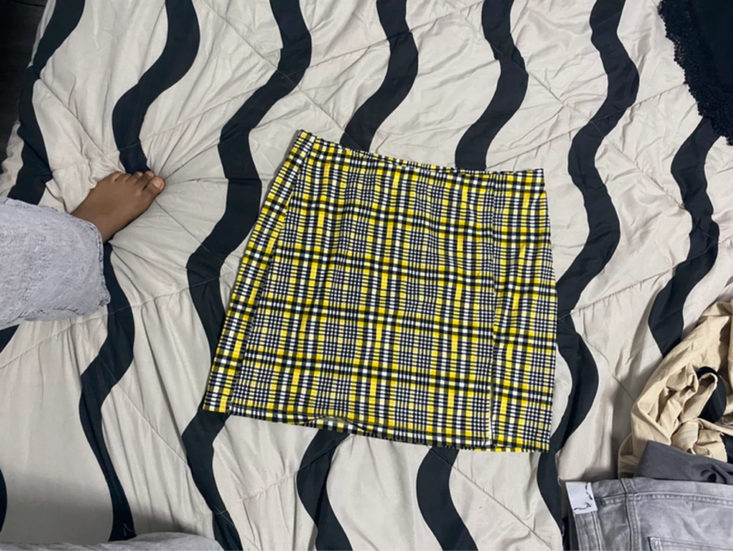 Women's Plaid Mini Skirt - photo 2