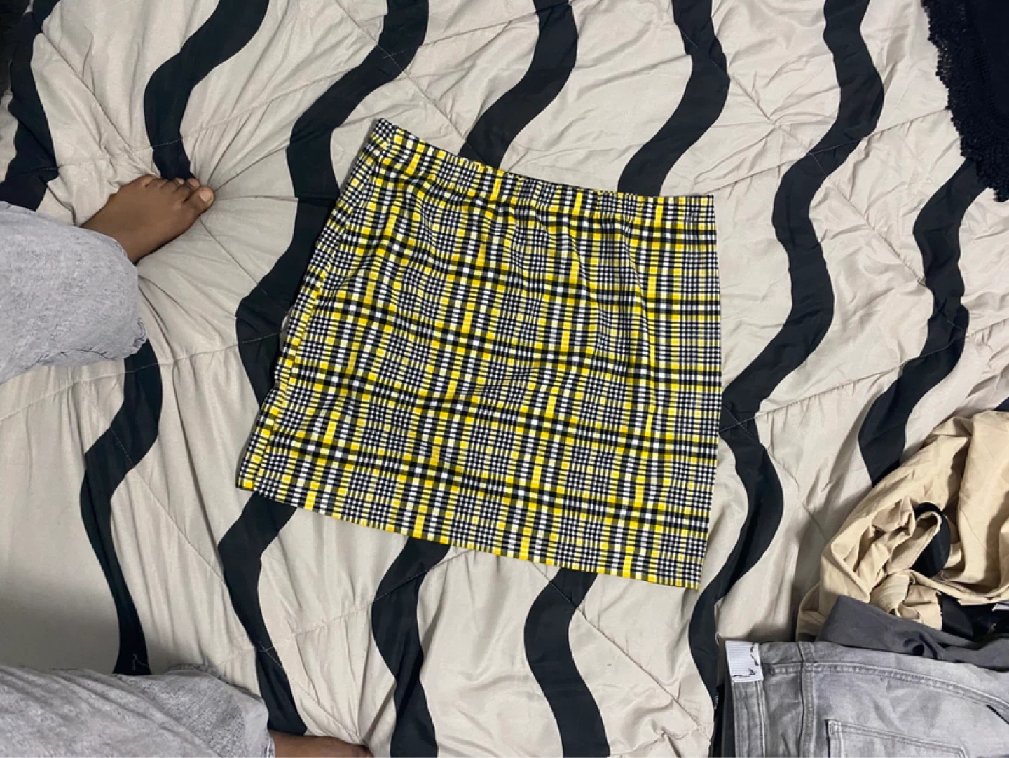 Women's Plaid Mini Skirt