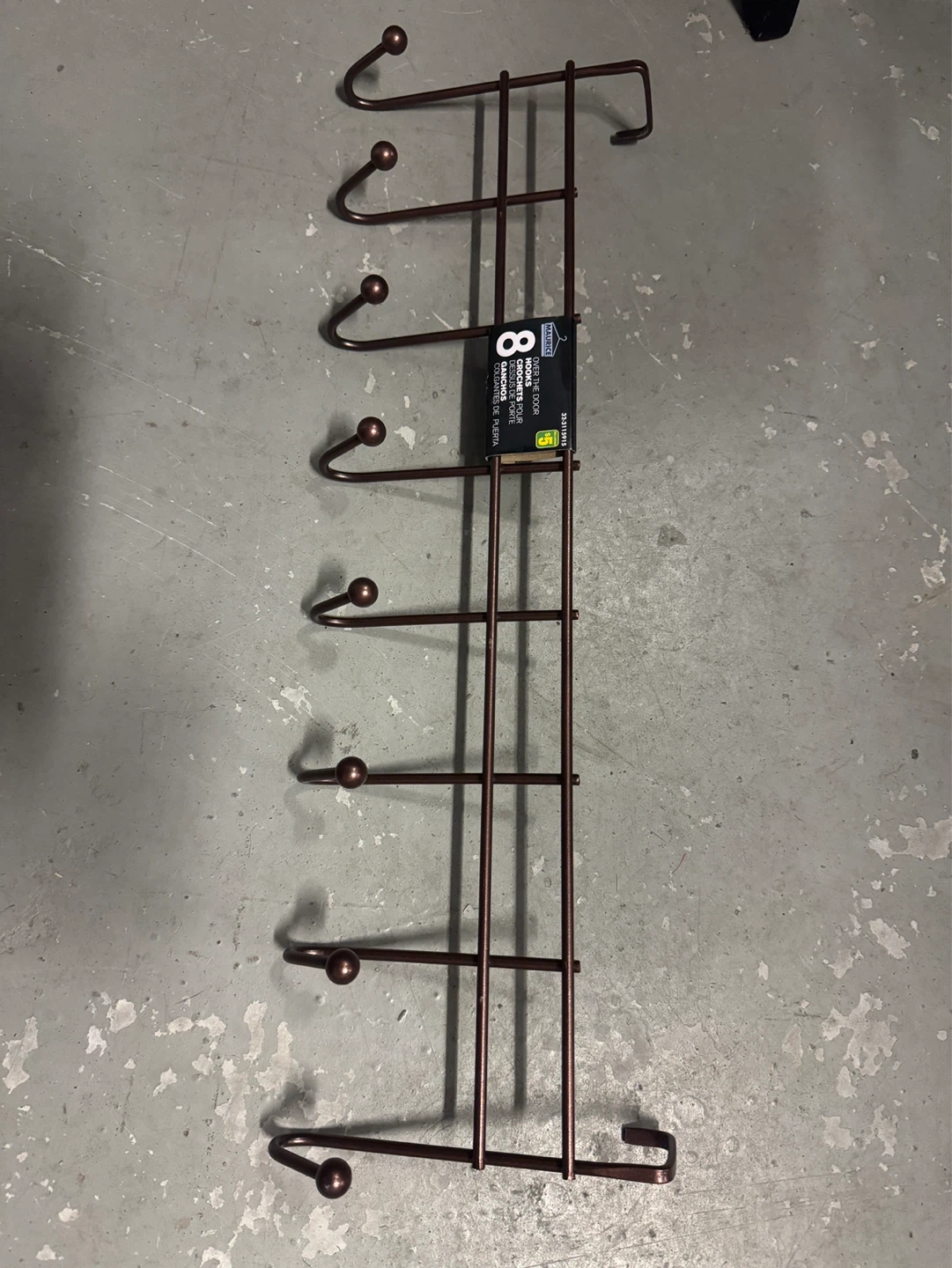 Maurice 8 Hook Over The Door Organizer