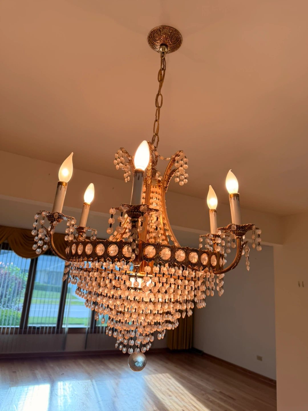 Vintage Crystal Chandelier - photo 3