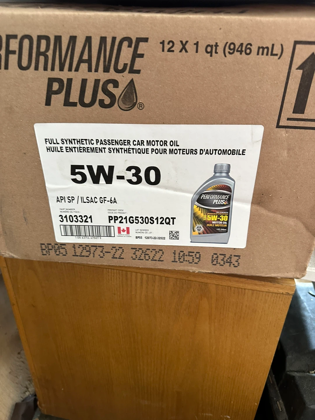 Performance Plus 5W-30 Full Case - photo 3