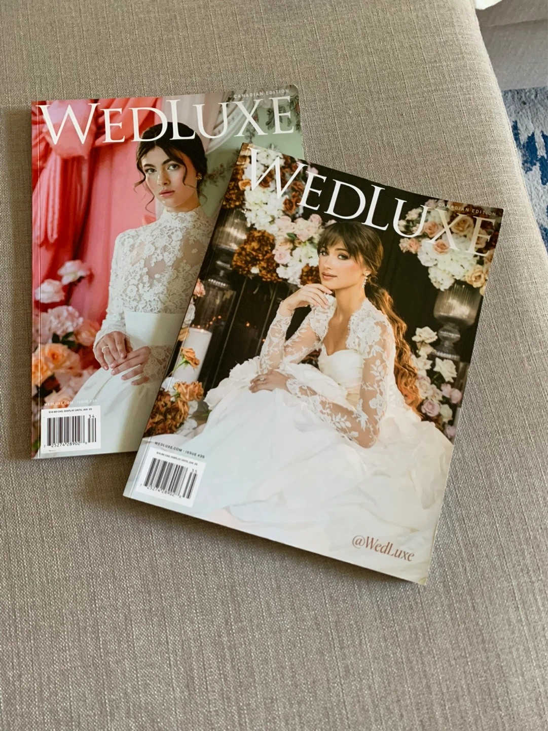 Wedluxe Magazine Canadian Edition (2 issues)