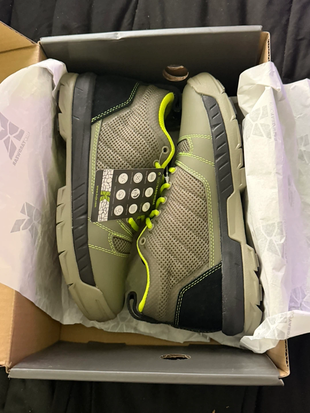 Kujo Ultimate Yard Work Shoe - Grey/Green Men's Size 8.5 - photo 2