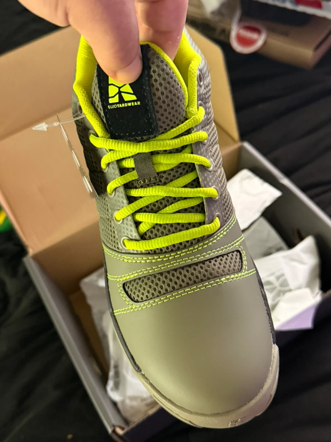 Kujo Ultimate Yard Work Shoe - Grey/Green Men's Size 8.5 - photo 4