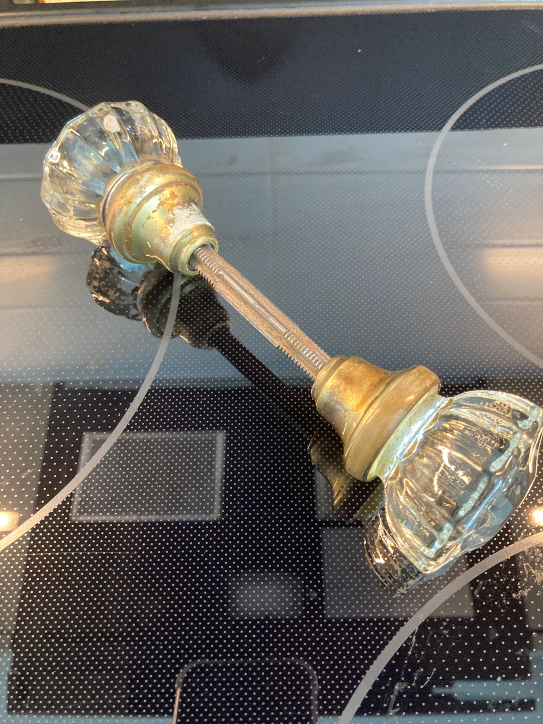 Vintage Glass Door Knobs