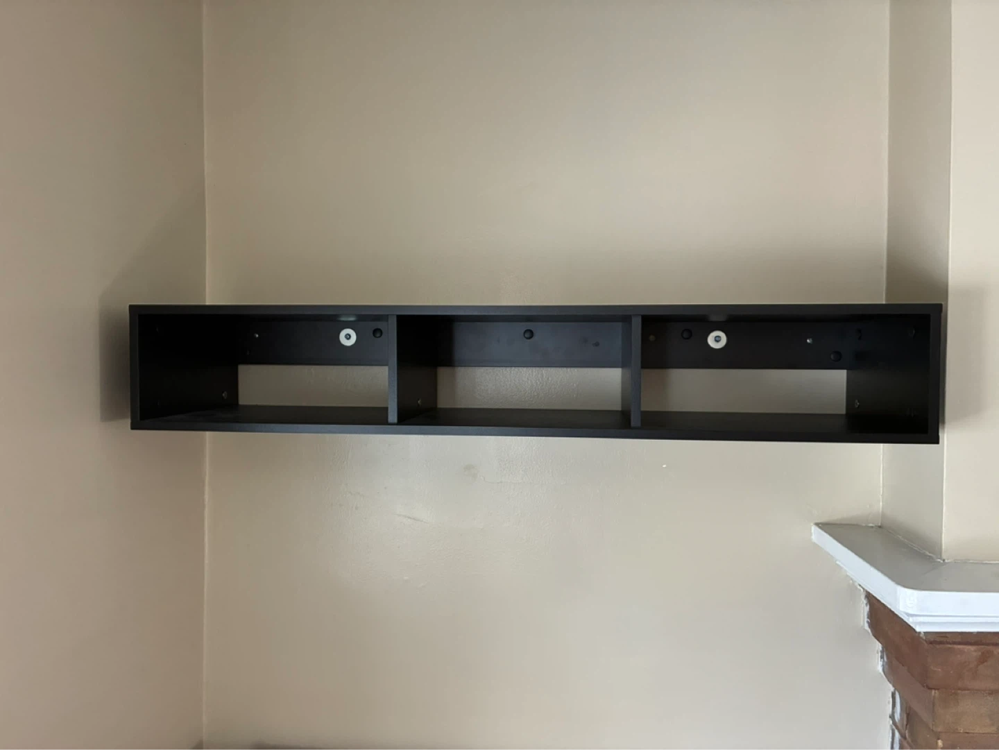 Black Wall Shelf