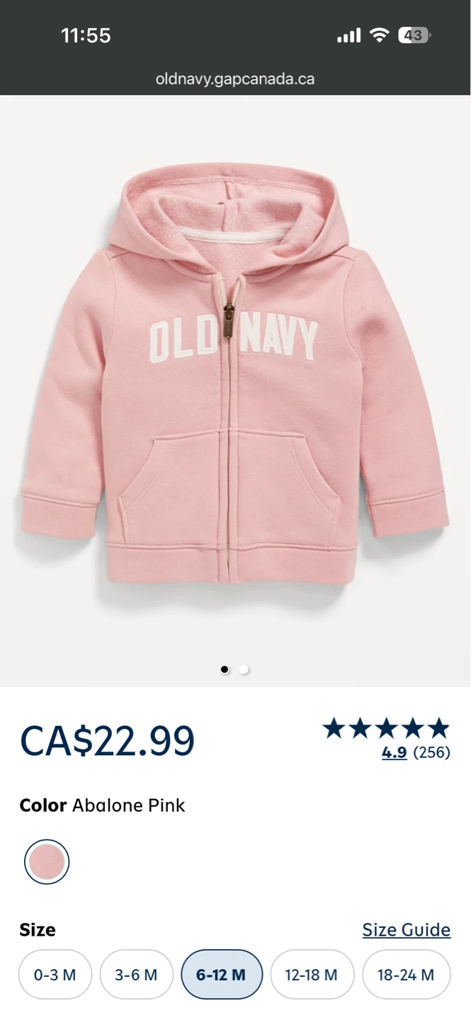 Baby Hoodie and Jogger Set - 6-12 Months - photo 2