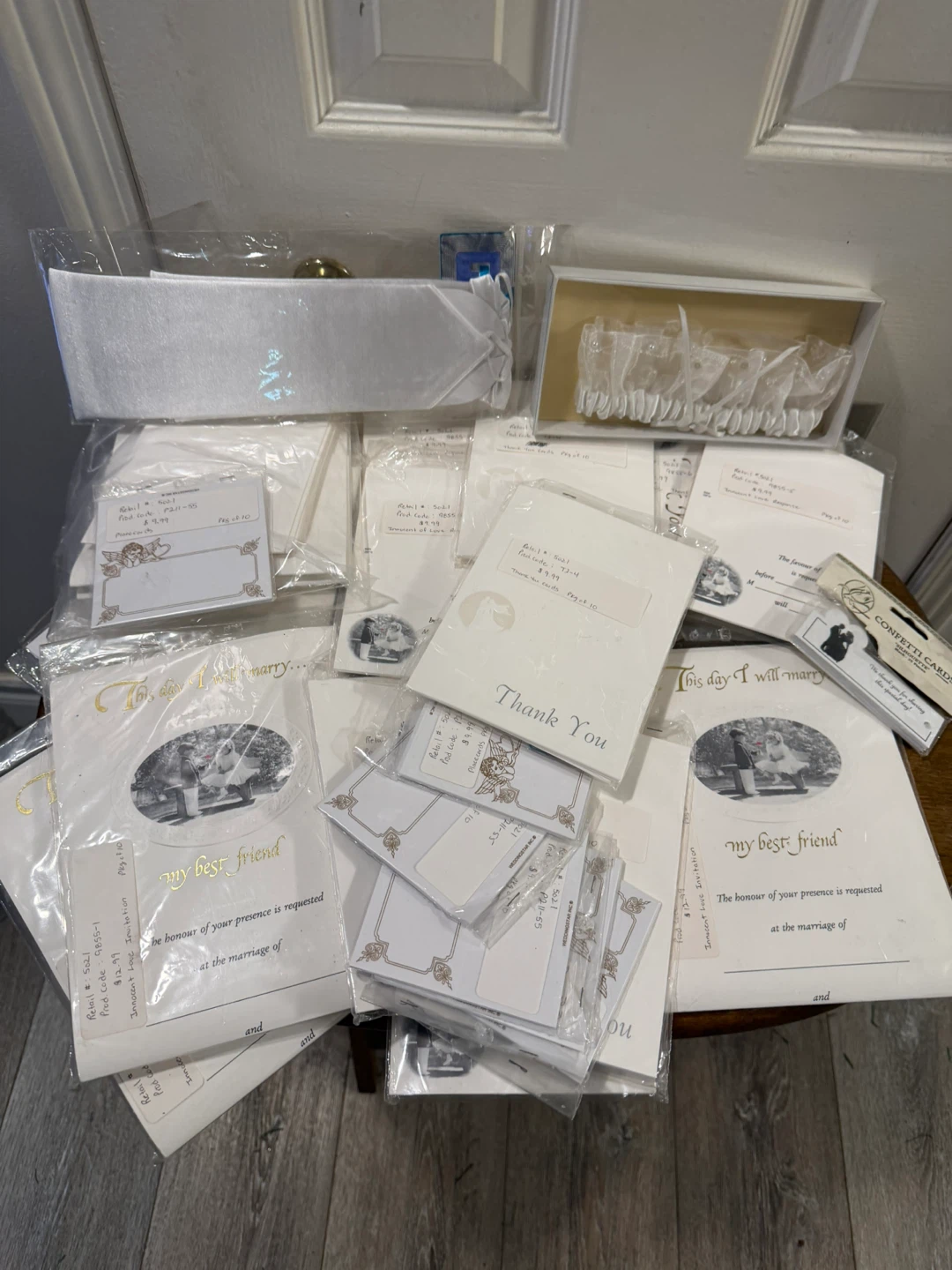 Wedding Stationery Set - Invitations, Thank You Cards & More