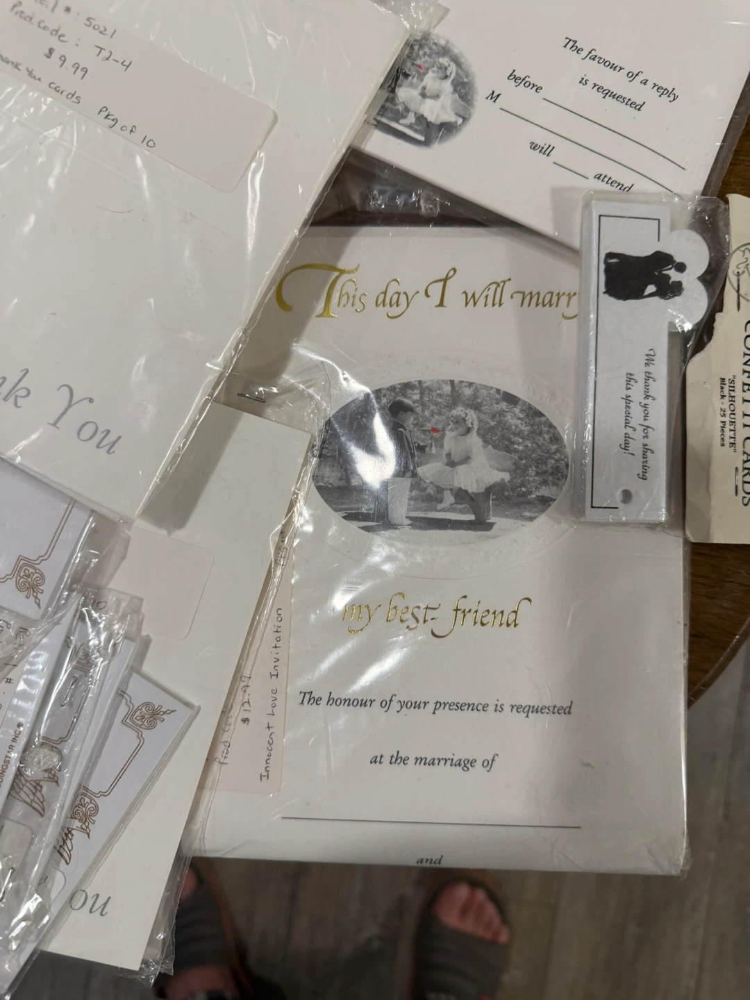 Wedding Stationery Set - Invitations, Thank You Cards & More - photo 5