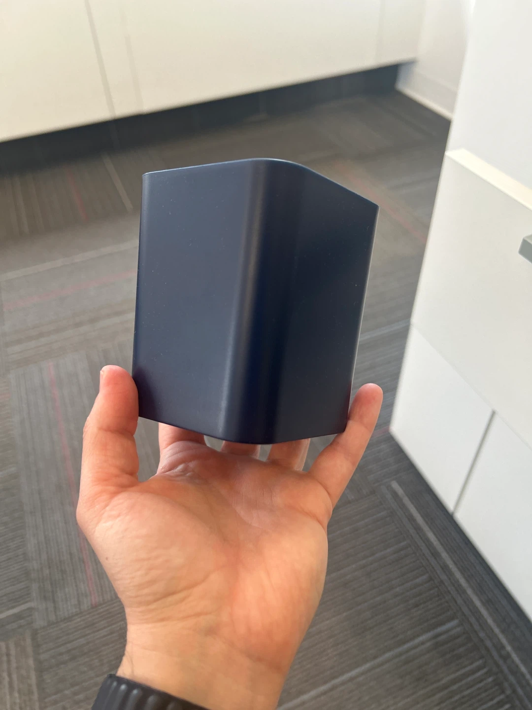 Dark Blue Desk Organizer pencil holder - photo 3