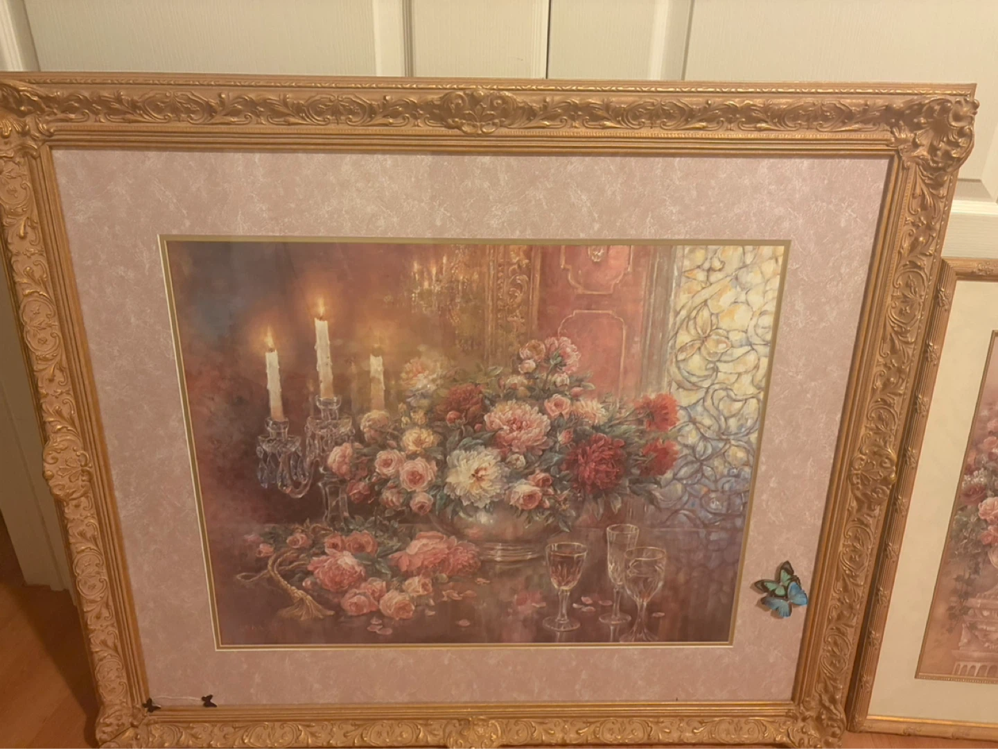 Framed Floral Artwork Set - photo 2