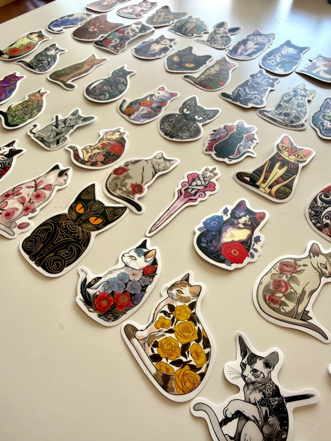 Assorted Cat Stickers 50 pieces - photo 2