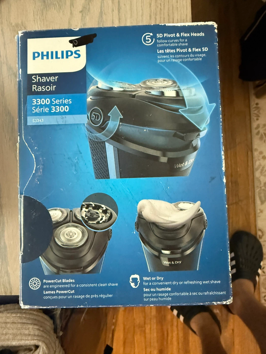 Philips Shaver Series 3300 Wet & Dry Electric Shaver S3343 - photo 2