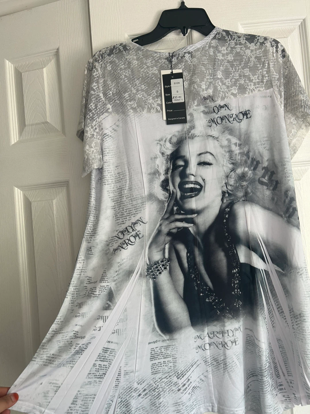 Marilyn Monroe Graphic T-Shirt Size S