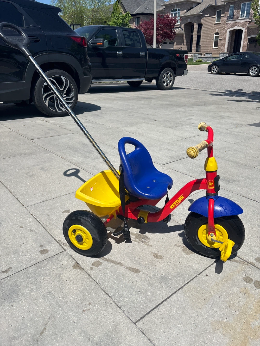 Kettler Tricycle with Push Handle