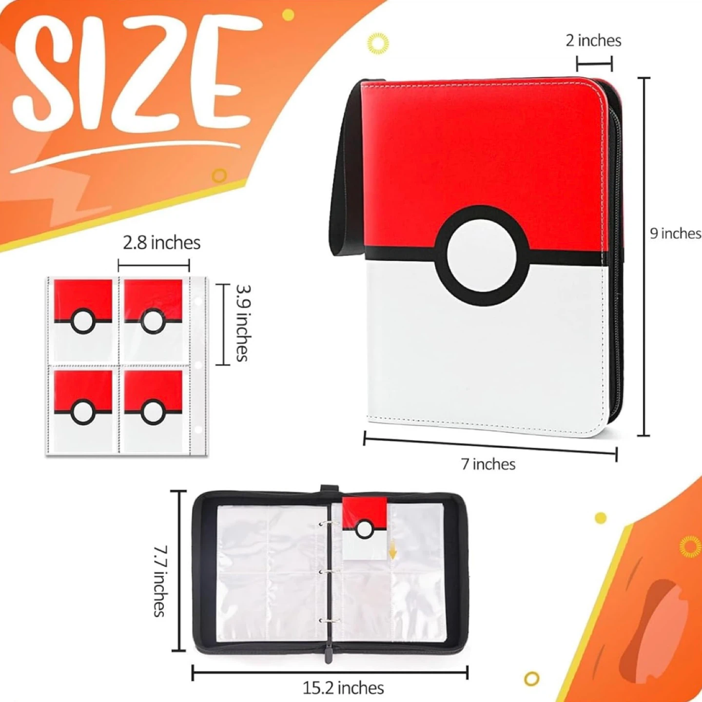 Card Binder 4 Pocket (400 Cards) - photo 2