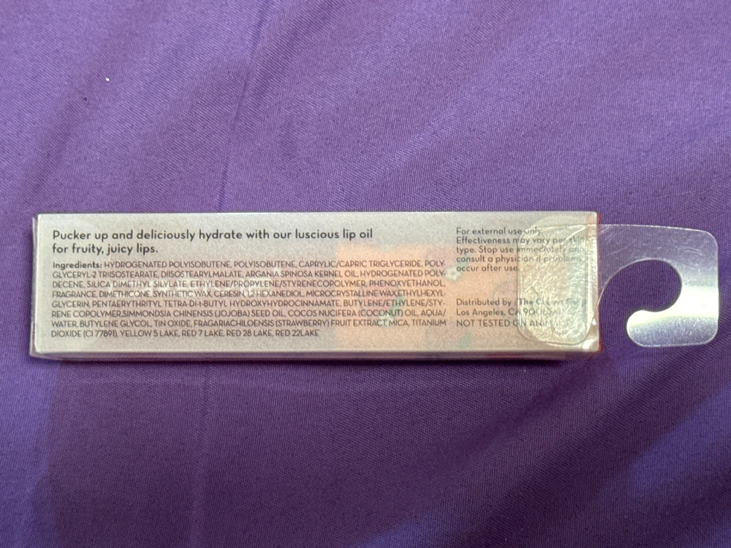The Crème Shop Luscious Lip Oil - Strawberry Jelly - photo 3