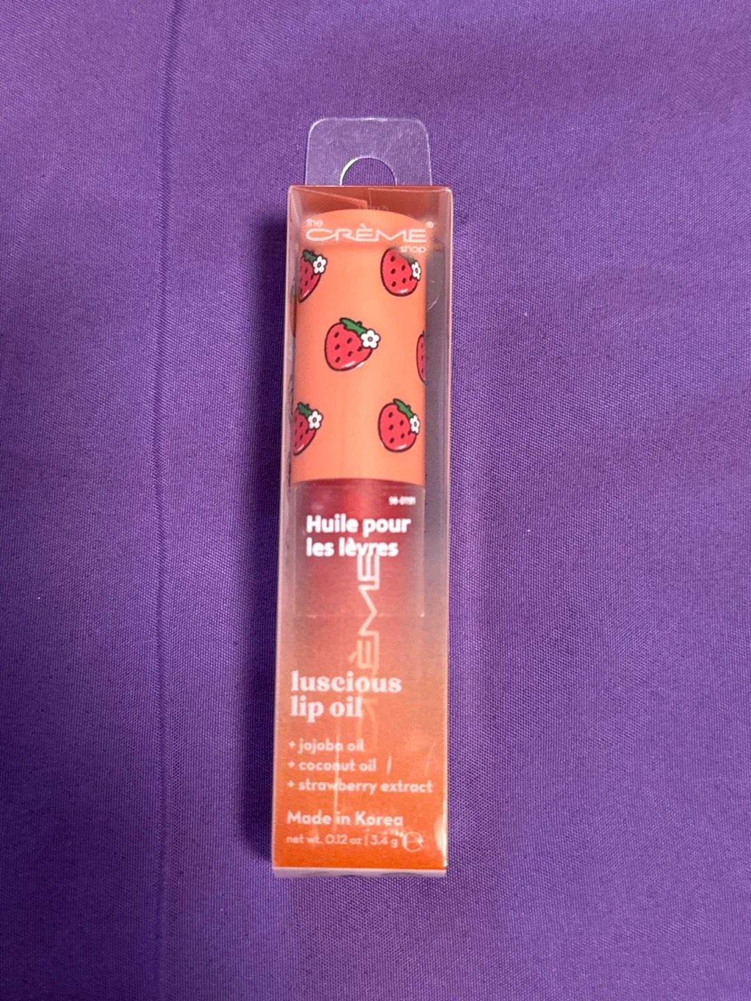 The Crème Shop Luscious Lip Oil - Strawberry Jelly