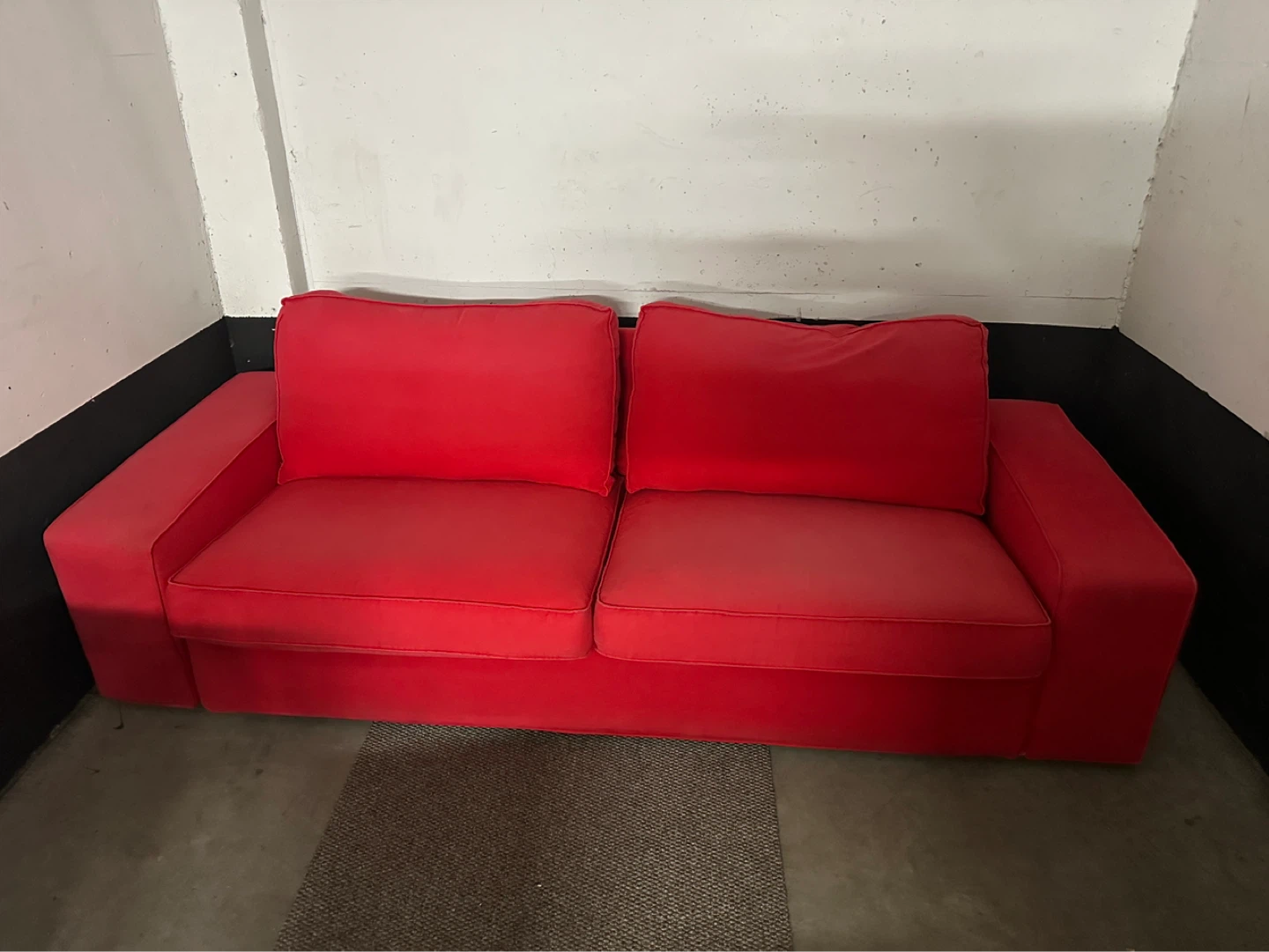 🔥 MODERN RED SOFA FOR SALE 🔥