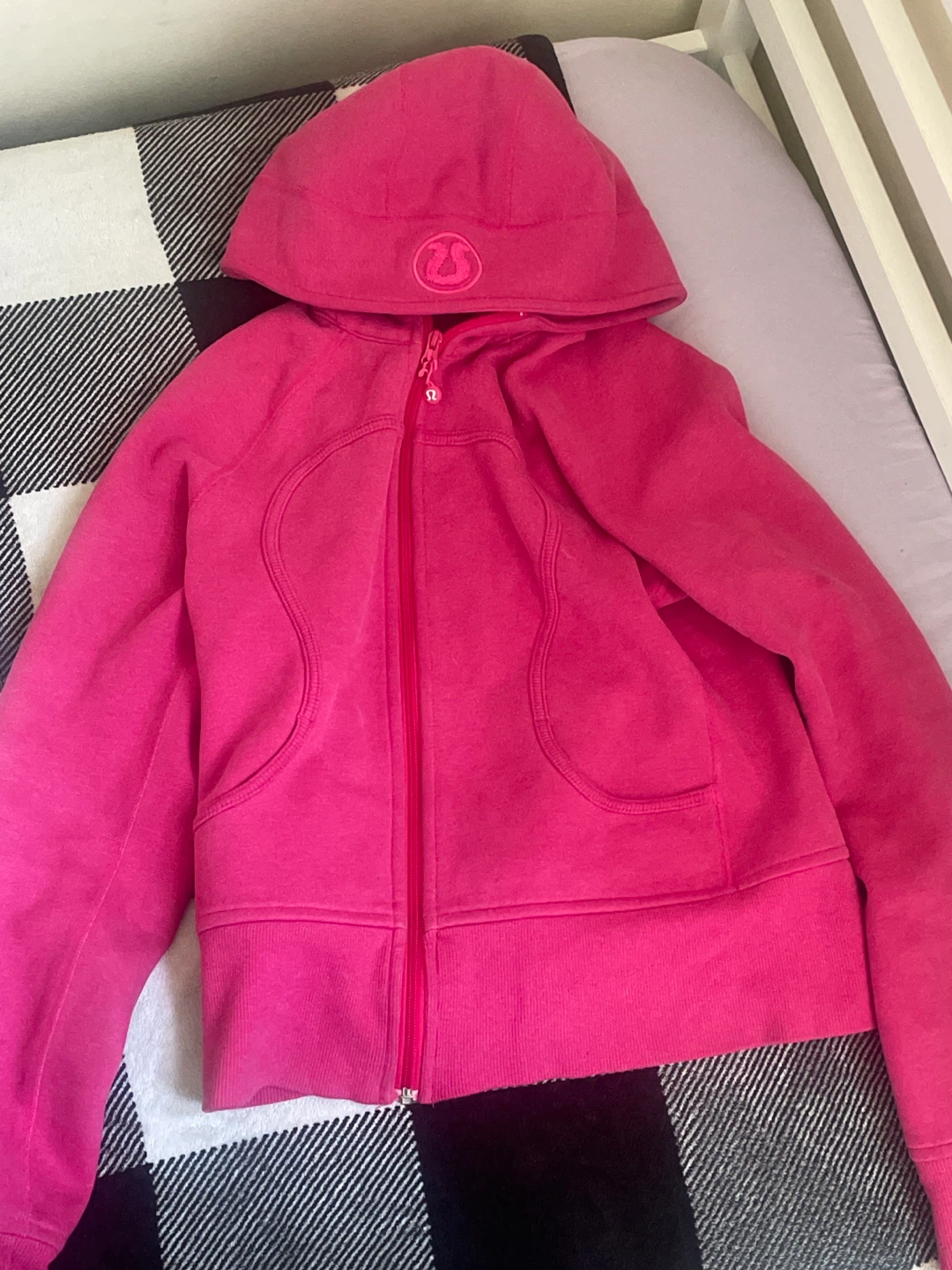 Lululemon Hot Pink Full Zip Hoodie