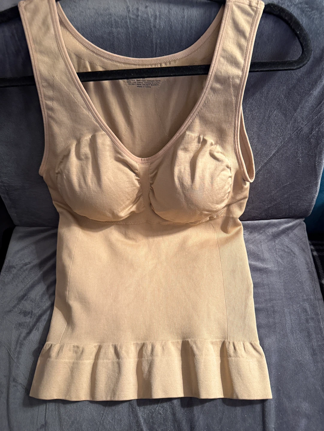 Seamless Comfort Tank Top - Beige