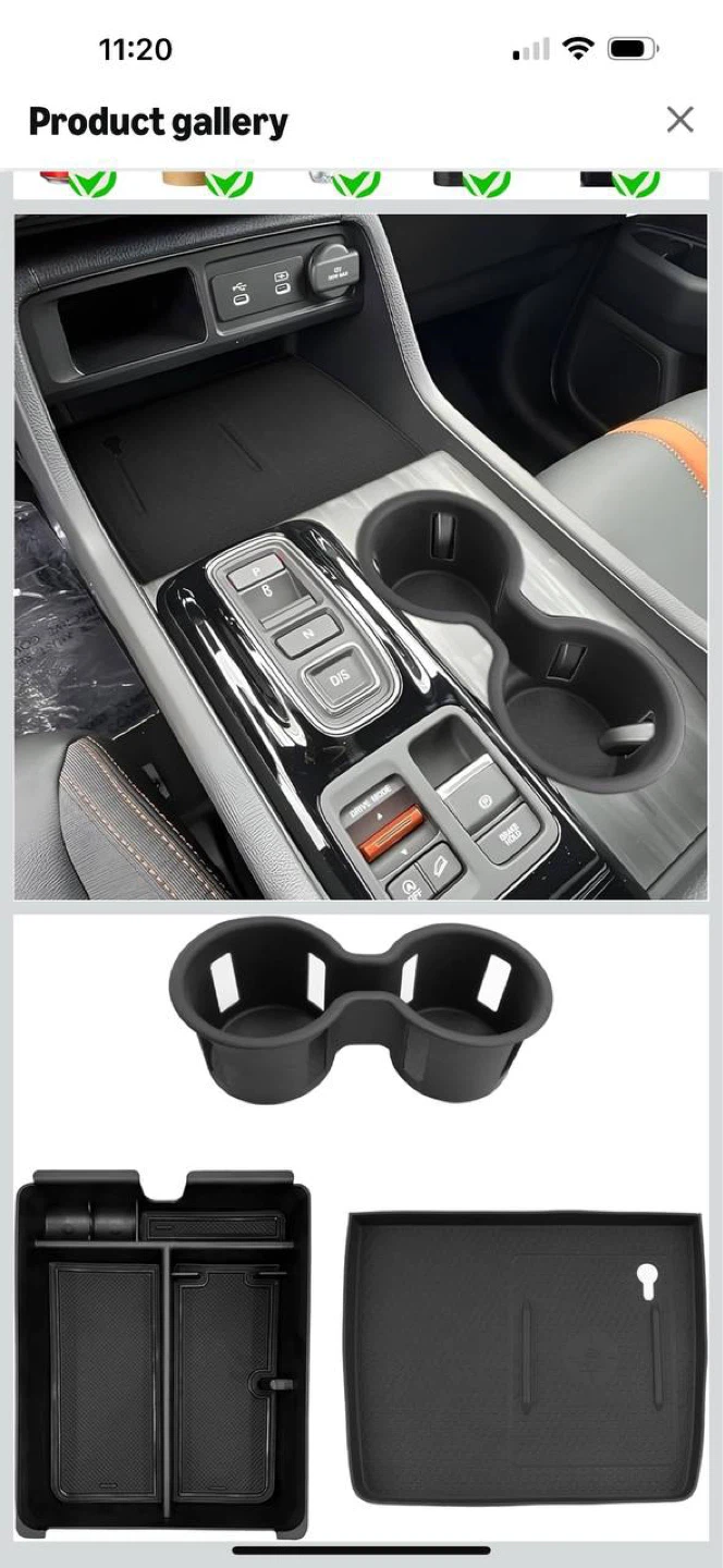 SXCY Center Console Organizer Set for Honda Passport 2026+ 🔥 - photo 5