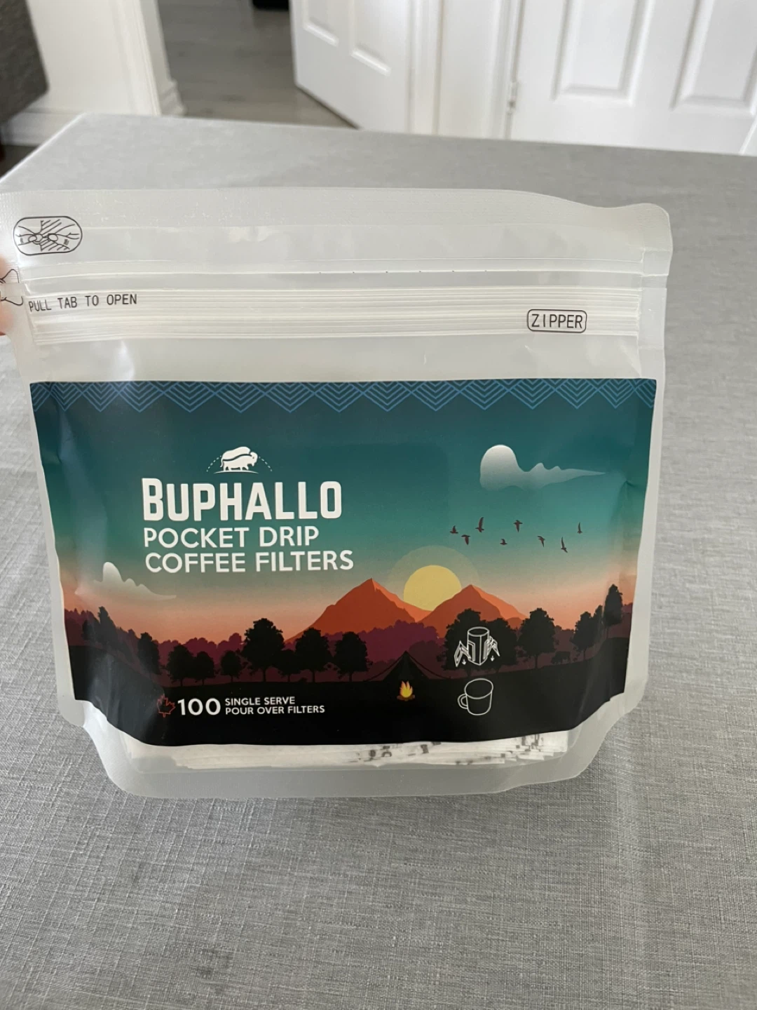 Buphallo Pocket Drip Coffee Filters
