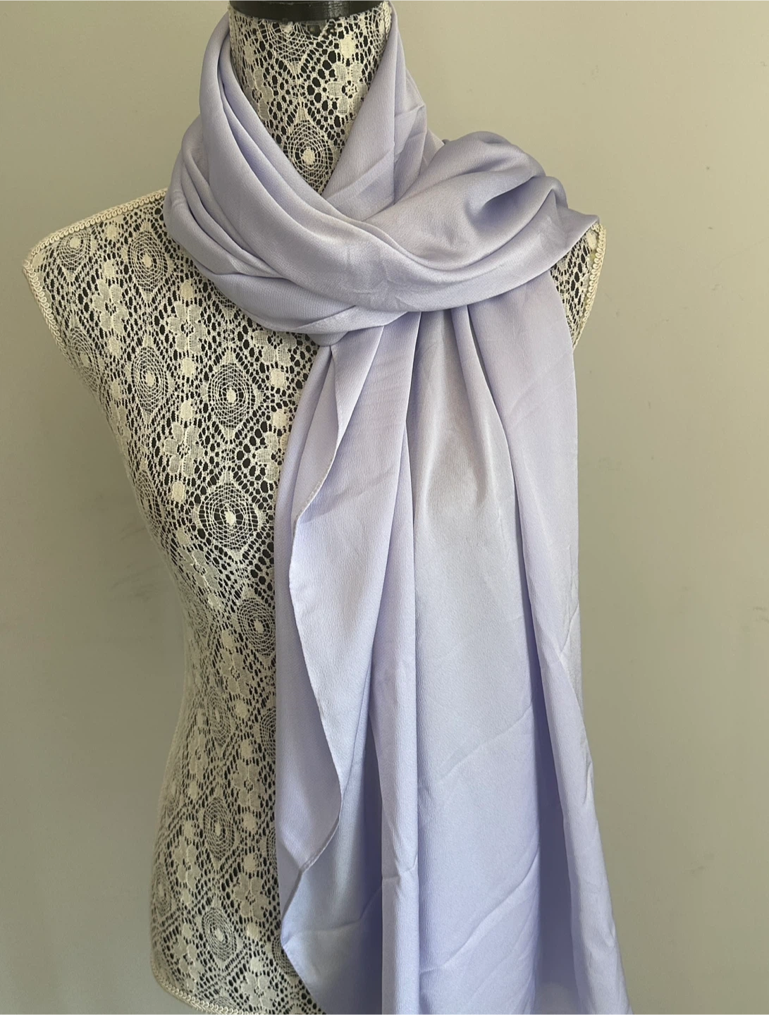 Light Lilac Silky Scarf - $10 - East York - New
