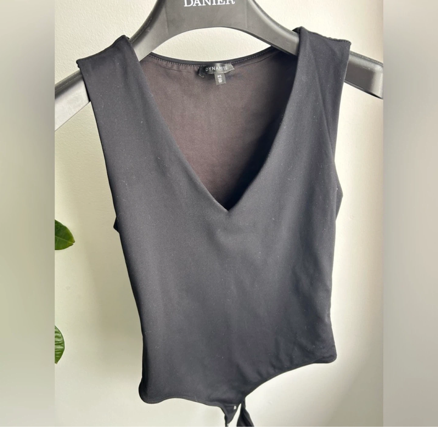 Dynamite Sleeveless V-Neck Bodysuits - photo 4