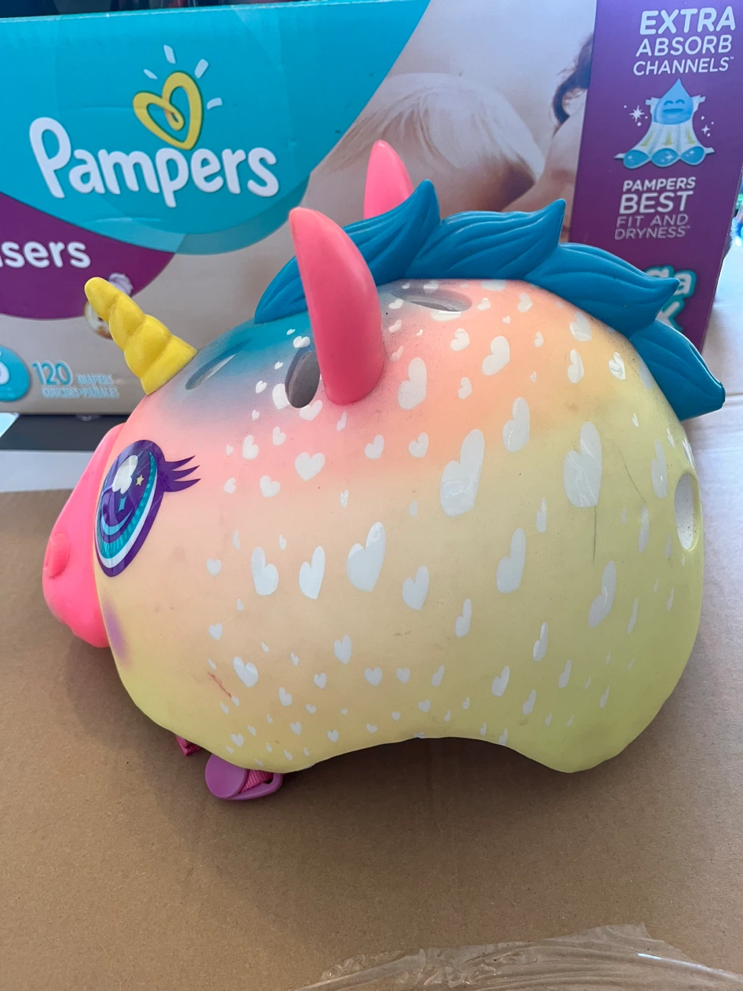 Girls Unicorn Bike/Scooter Helmet - photo 2